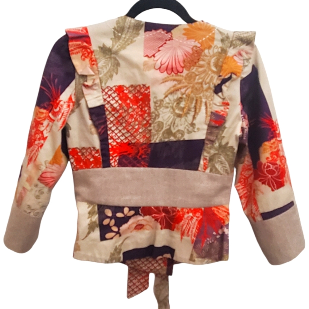 Anthropologie Multicolor Floral Blazer - Picture 3 of 7